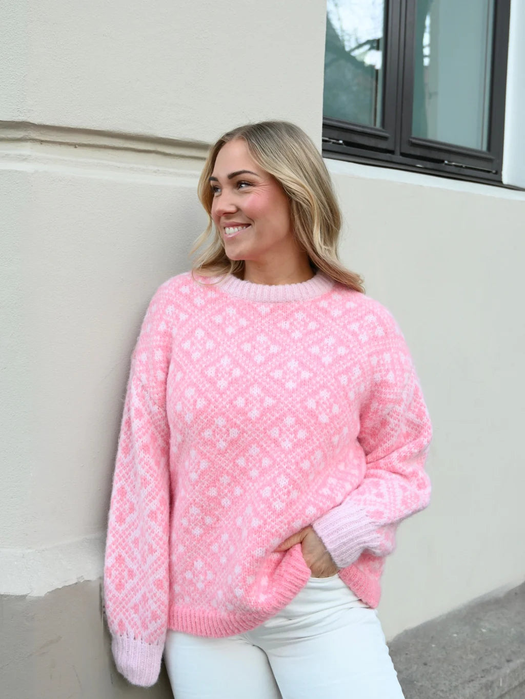 VMINGA Pullover - Pink-A-Boo